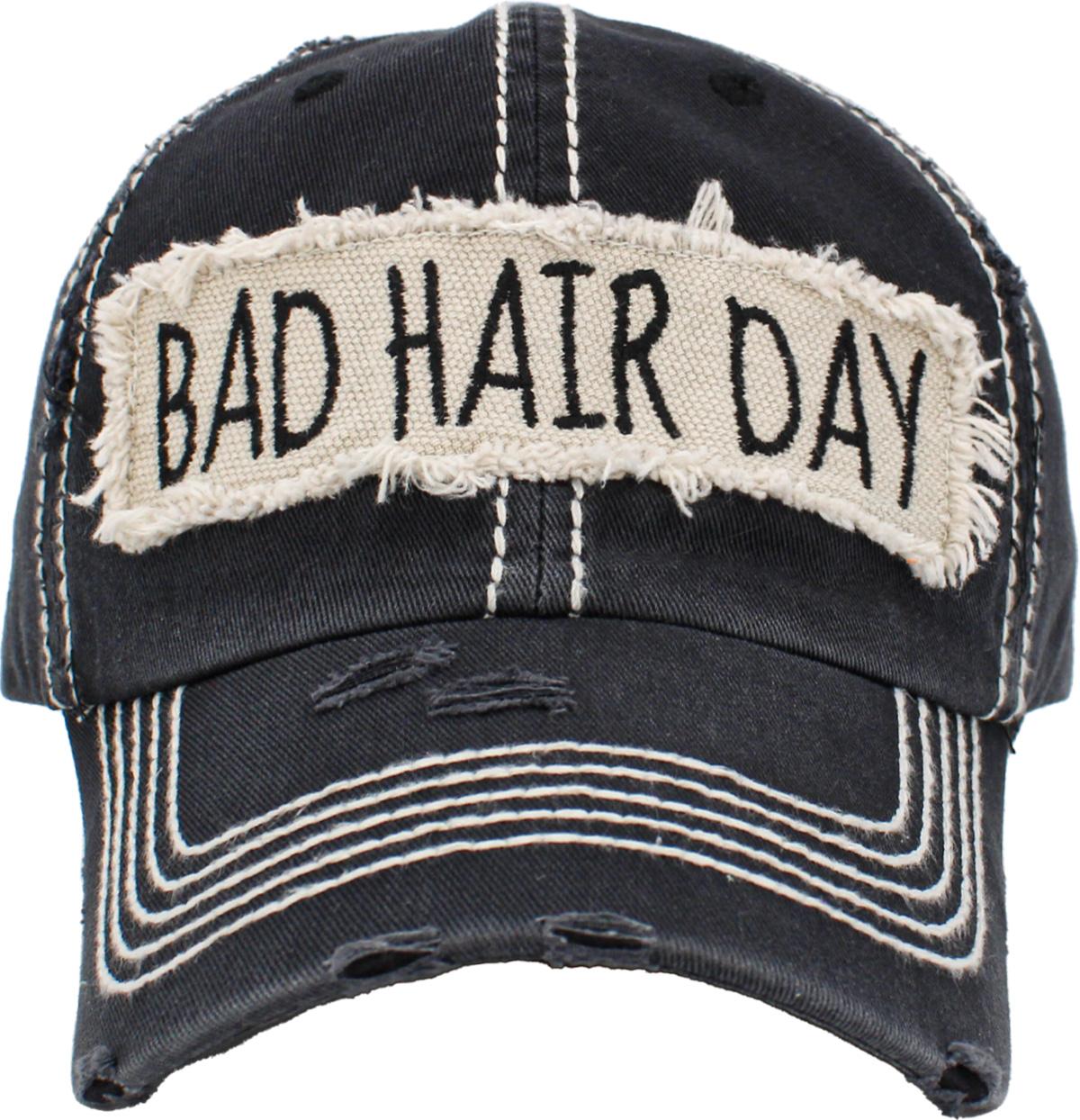 Bad Hair Day Washed Vintage Ball Cap | KBETHOS